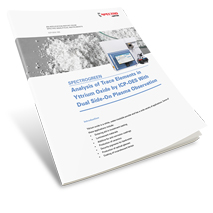 Analysis of Trace Elements in Yttrium Oxide