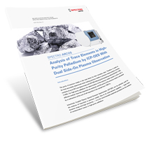 Analysis of Trace Elements in High-Purity Palladium