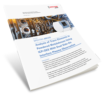 Analysis of Trace Elements in Powdered Molybdenum Using ICP-OES With Dual Side-On Interface Plasma Observation