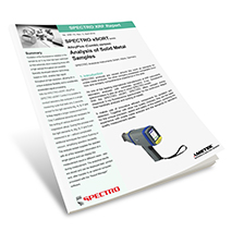 App Brief Analysis of Solid Metals