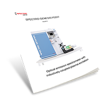 Manual SPECTRO GENESIS