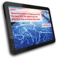 Analysis of Wastewater Using SPECTRO GENESIS ICP-OES