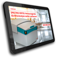 SPECTRO XEPOS: Herausragende ED-RFA-Analyse weiter verbessert