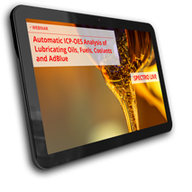 Webinar Automatic ICP-OES Analysis of Lubricating Oils, Fuels, Coolants and AdBlue