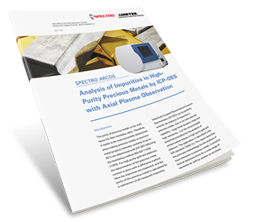 Analysis of Salts by ICP-OES with Dual Side-On Plasma Observation