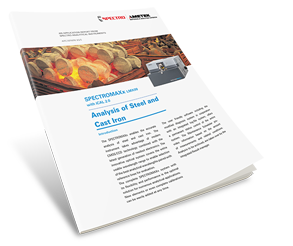 Analysis of Steel and Cast Iron