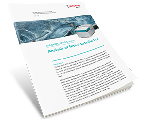 Analysis of Nickel Laterite