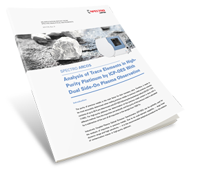 Trace Elements in High-Purity Platinum
