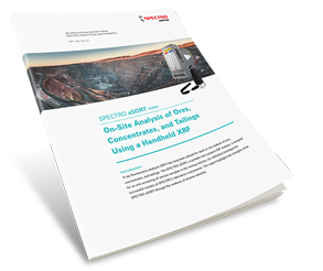 Analysis of Ores, Concentrates and Tailings