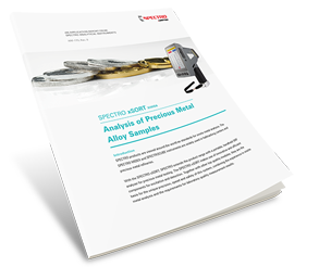 Analysis of Precious Metal Alloy Samples