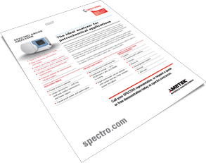 SPECTRO ARCOS: The ideal analyzer for petrochemical applications