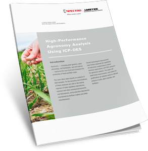 High-Performance Agronomy Analysis Using ICP-OES
