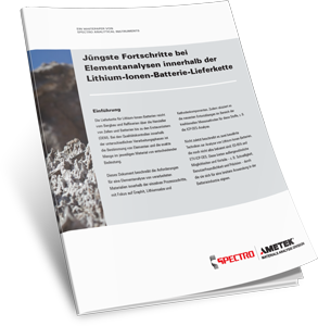 Jüngste Fortschritte bei Elementanalysen innerhalb der Lithium-Ionen-Batterie-Lieferkette