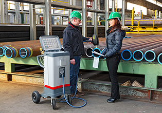Mobiler Metallanalysator SPECTROTEST