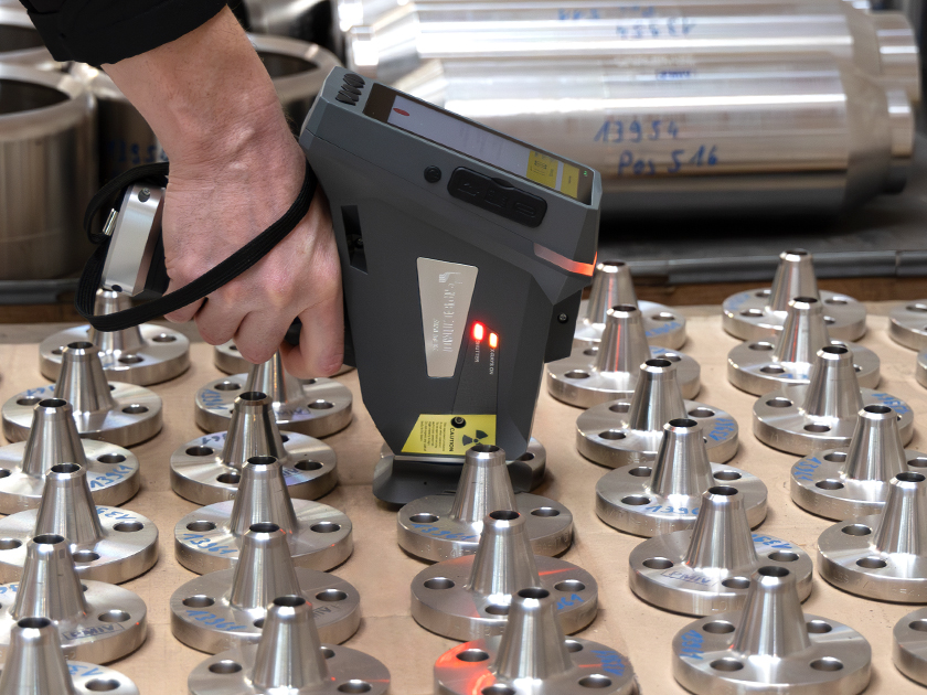 Advanced Spectro Display SPECTRO xSORT RFA-Handspektrometer für Metallanalysen