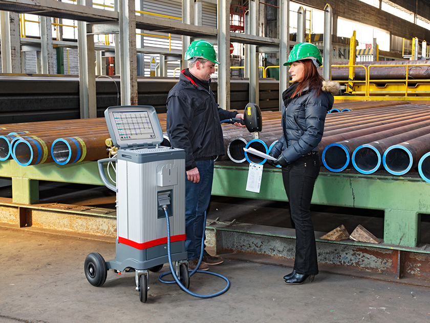 Mobiler Metallanalysator SPECTROTEST